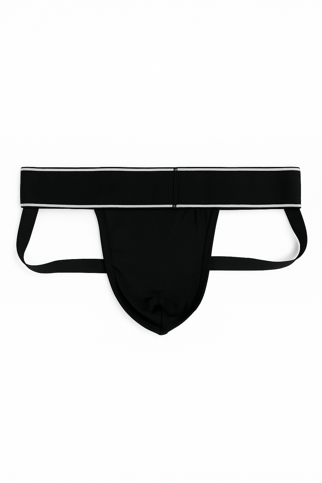 Black Jockstrap on a white background