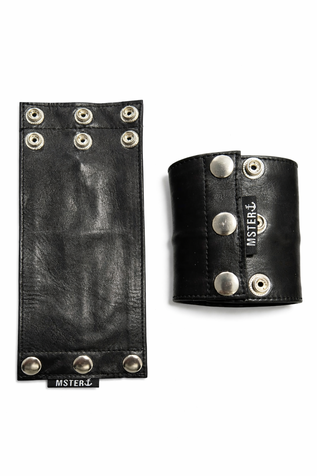 Black Leather wristband