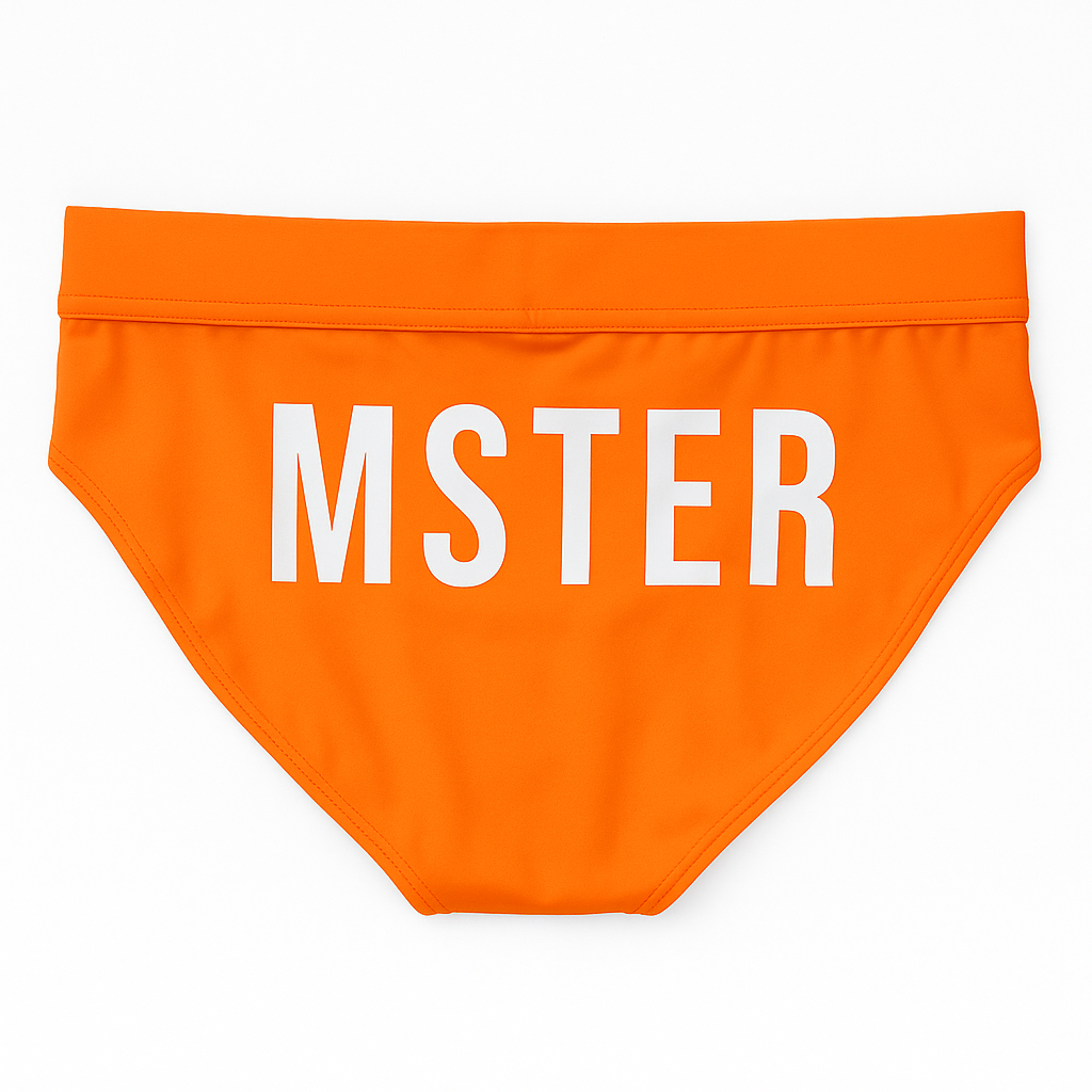 PRE-ORDER Men's Swim Briefs Bright Orange